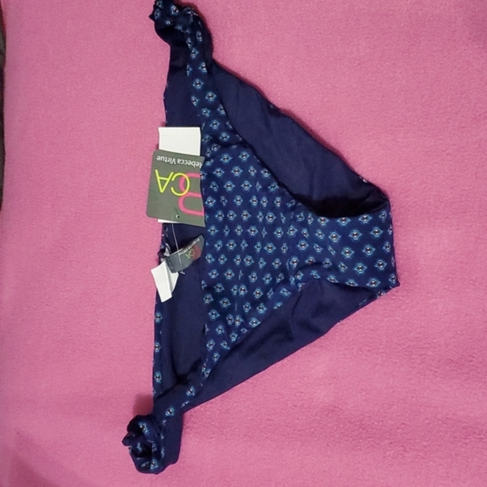 NWT Blue Patterned Bikini Bottoms 🌈